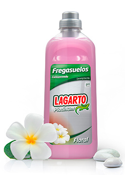FREGASUELOS CONCENTRADO LAGARTO PLATINUM - FLORAL 1L.