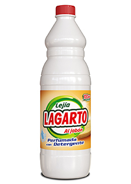 LEJÍA LAGARTO Al Jabón con detergente 1,5l.